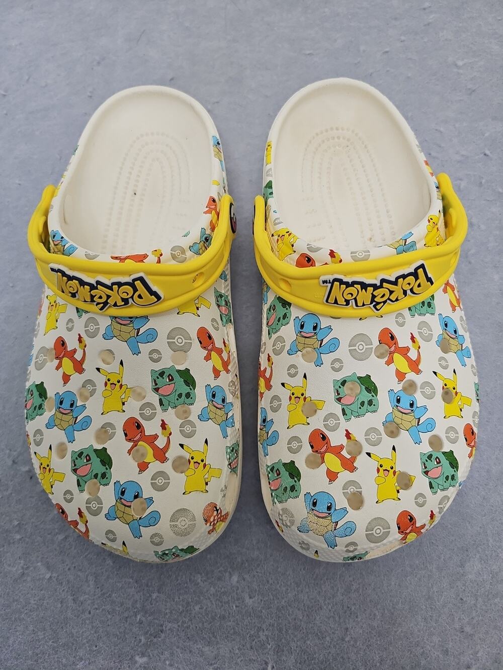 Men’s Pokémon Crocs Men’s 7 Women’s 9 Beach Slip Ons Waterproof